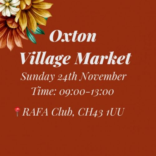 2024 November Oxton Village Market flyer